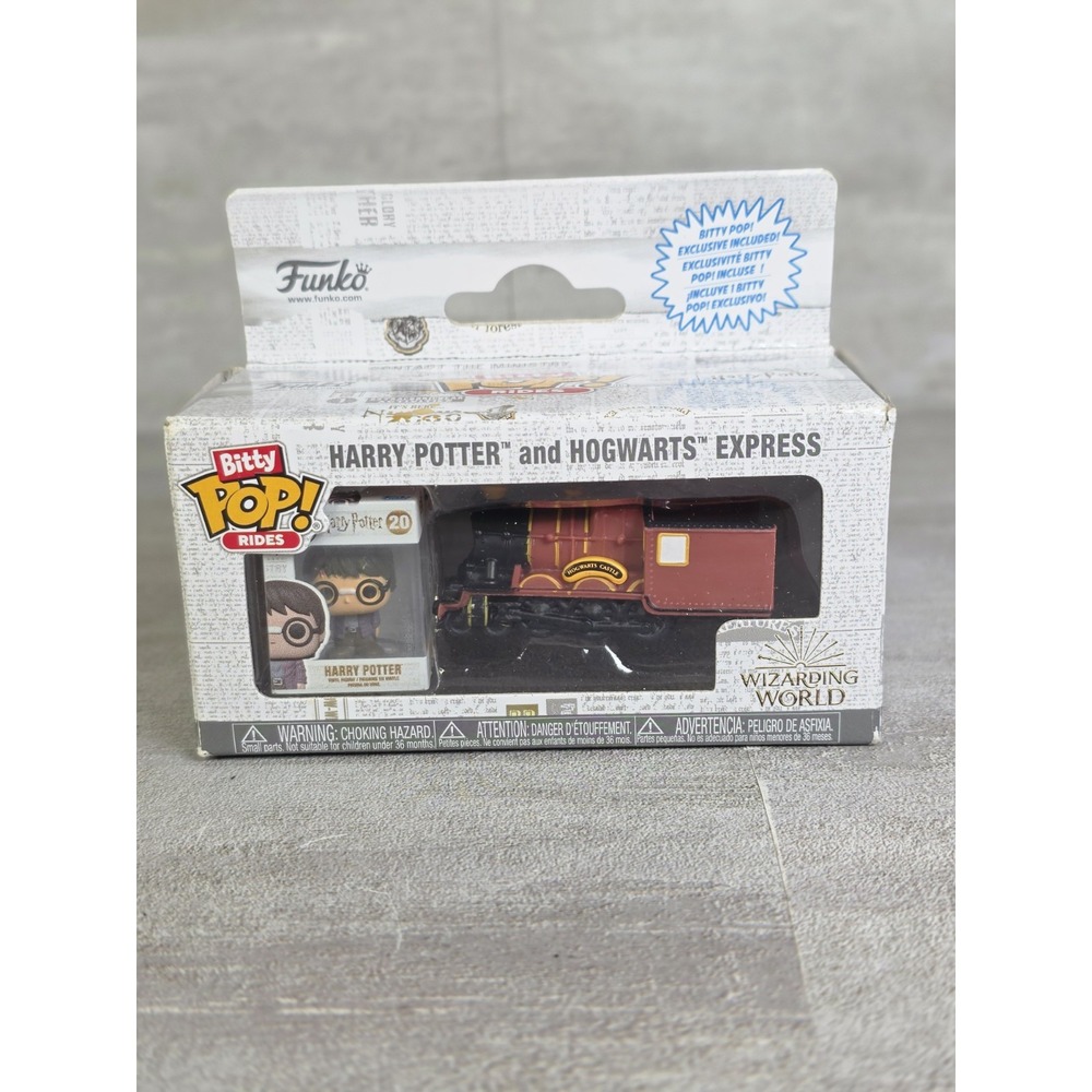 Harry Potter with Hogwarts Express Funko Bitty Pop! Ride In Stock